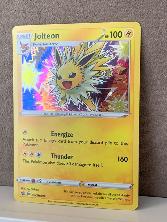 Jolteon Holo Promo ENG Pokemon SWSH094 Kaufen Auf Ricardo