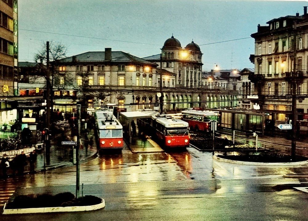 Winterthur Trolleybus Bahnhof Kaufen Auf Ricardo