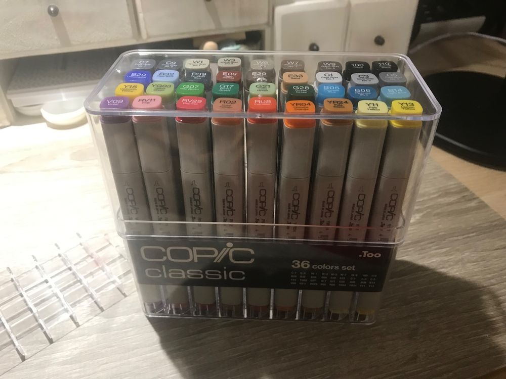 Copic Classic Marker 36er Set Neuwertig Kaufen Auf Ricardo