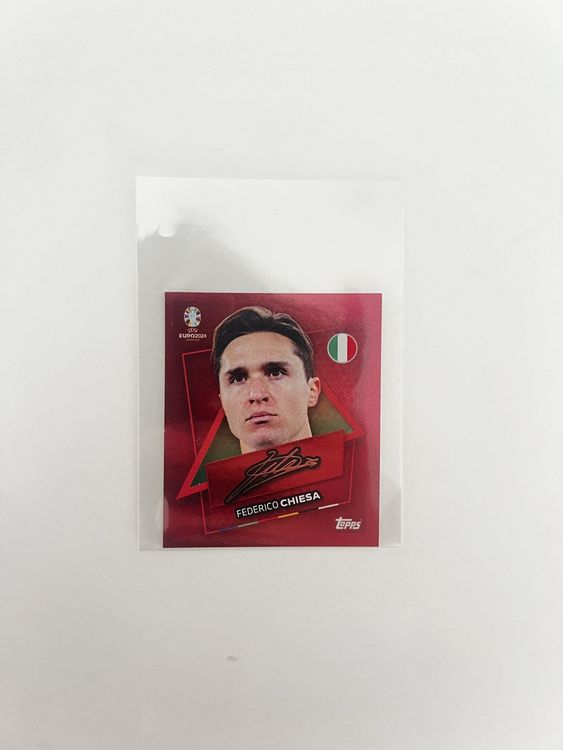 Topps Euro Federico Chiesa Sp Signature Kaufen Auf Ricardo