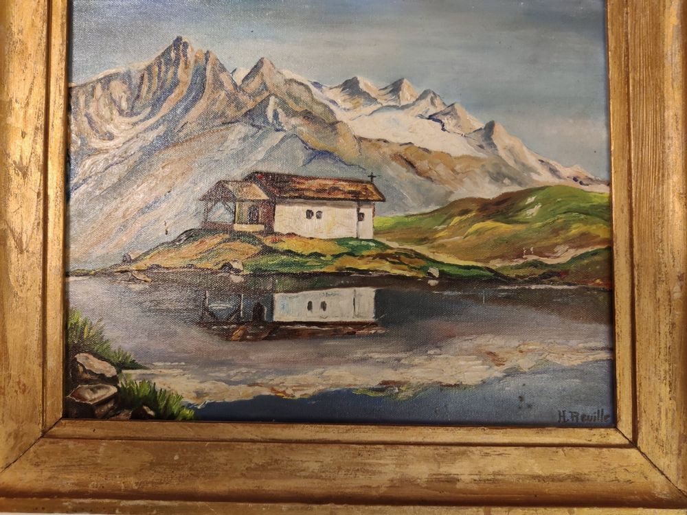 Lbild Kapelle Am Schwarzsee Zermatt H Reville Kaufen Auf Ricardo