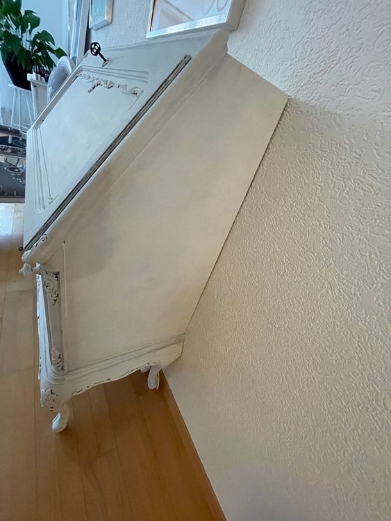 Antiker Barock Sekretär weiss Shabby Chic Kaufen auf Ricardo