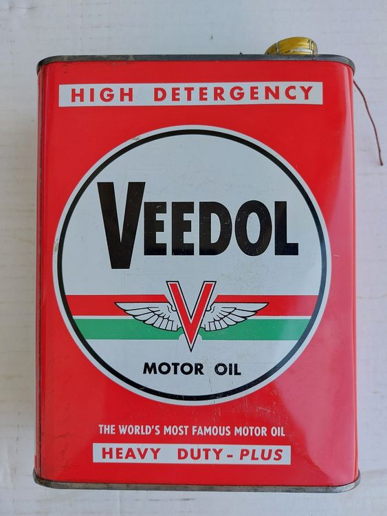 Oeldose Veedol Liter Bidon Huile Oil Can Kaufen Auf Ricardo