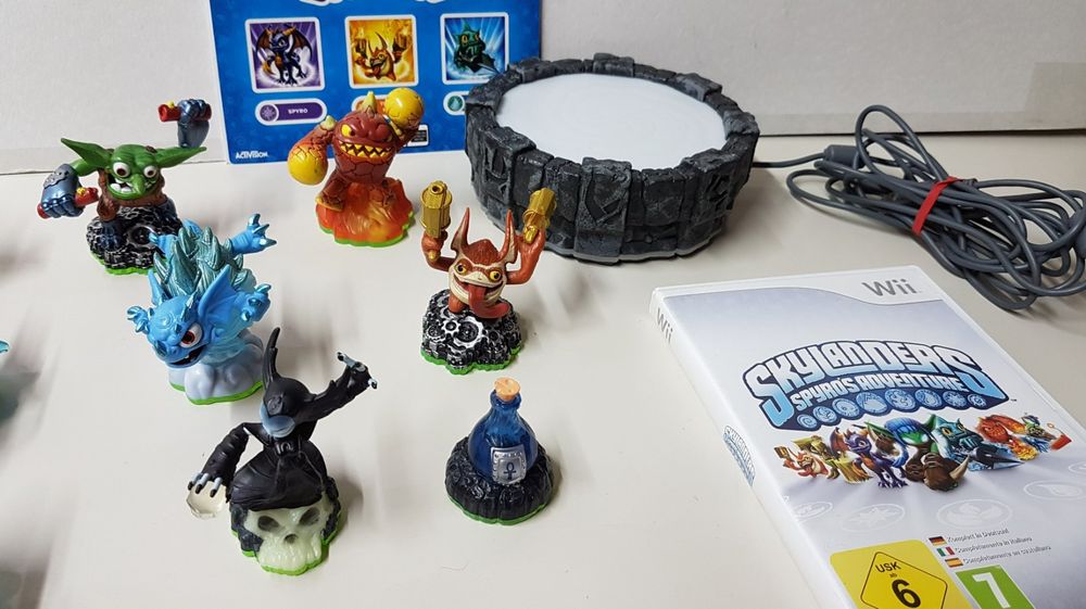 Skylanders Spyros Adventure mit Figuren für Wii Kaufen auf Ricardo