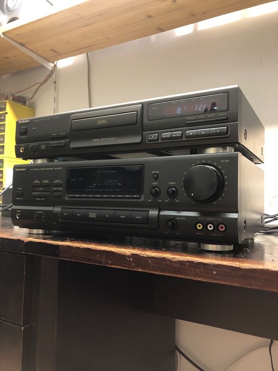 Technics Receiver Mit Cd Player Acheter Sur Ricardo