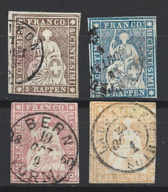 Timbres Anciens De Suisse Strubel Kaufen Auf Ricardo