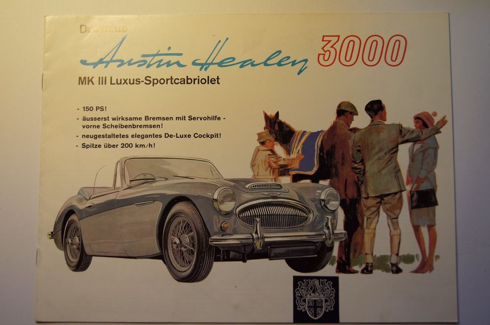 Original Austin Healey 3000 Prospekt Kaufen Auf Ricardo