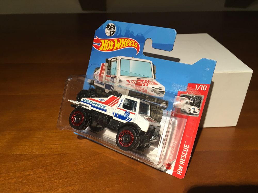 Mercedes Benz Unimog 1300 1 64 Hot Wheels HW Rescue Kaufen Auf Ricardo