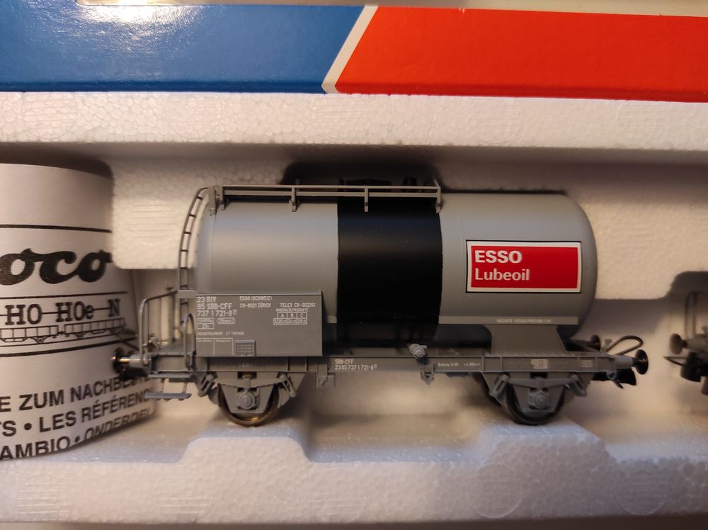 Tankwagen Set ESSO 2 Tlg Der SBB Von ROCO H0 GS Kaufen Auf Ricardo