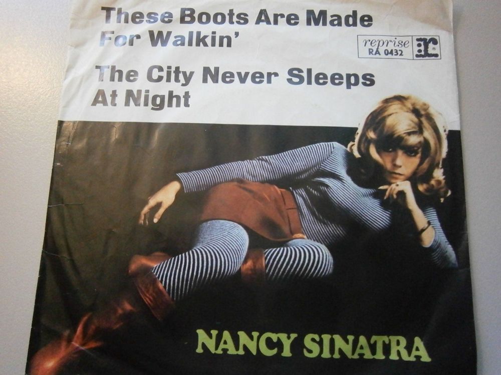 Vinyl Single Nancy Sinatra These Boots Are Made For Walkin Kaufen Auf Ricardo