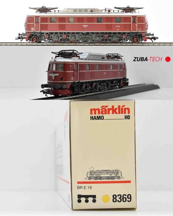 Märklin HAMO 8369 E Lok BR E 19 DRG H0 GS Analog mit OVP Kaufen auf