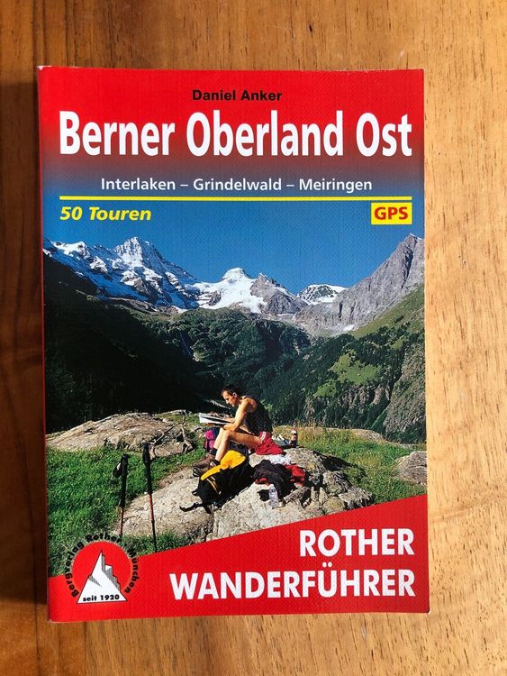 Roter Wanderführer Berner Oberland Ost Kaufen auf Ricardo