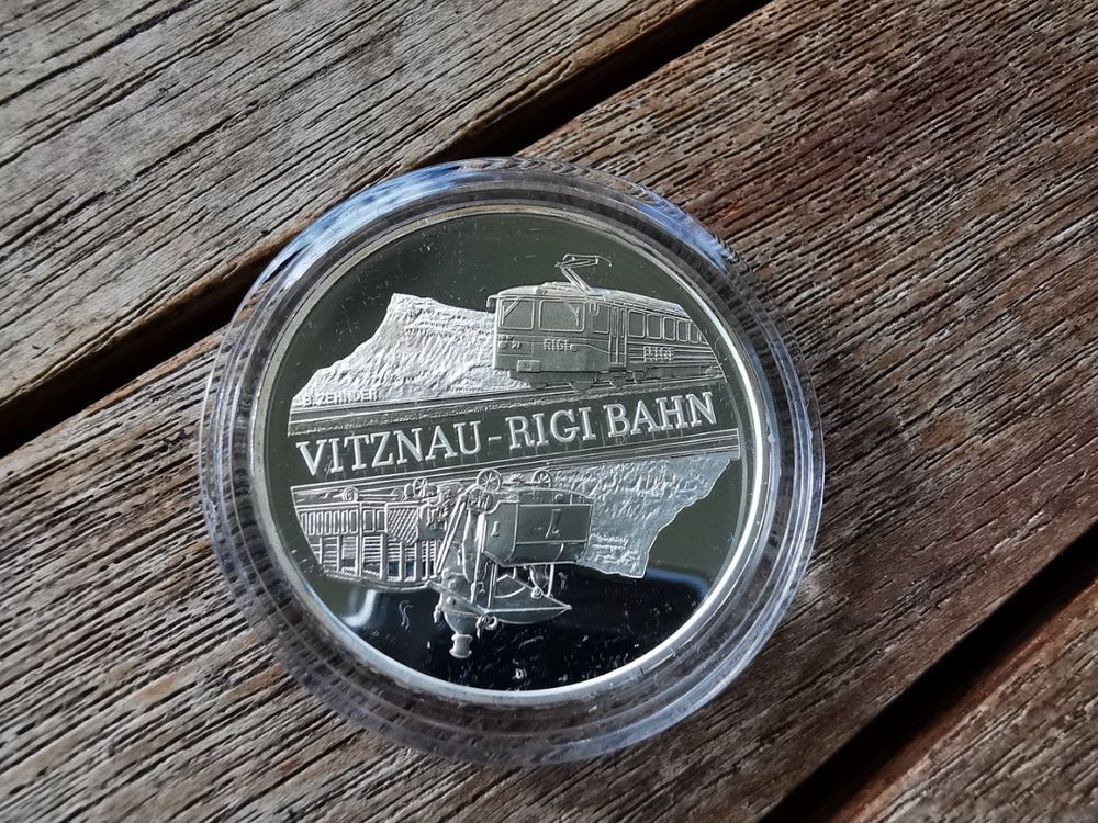 Gedenkm Nze Vitznau Rigi Bahn Inkl Box Kaufen Auf Ricardo