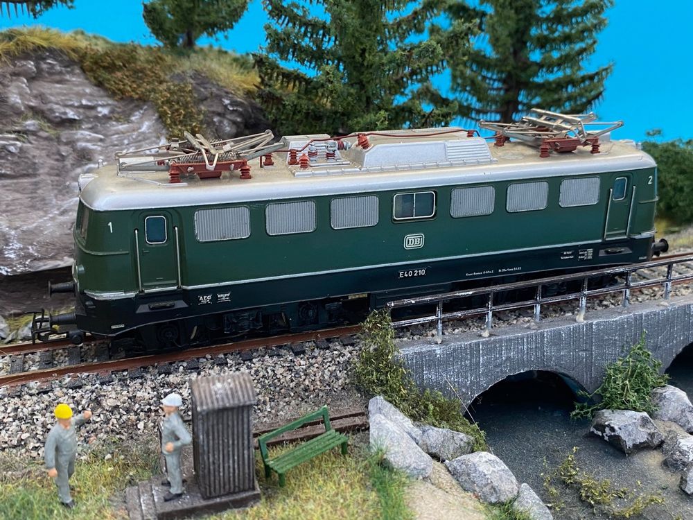 Märklin AC DB E Lok 40 210 grün analog 3040 Kaufen auf Ricardo