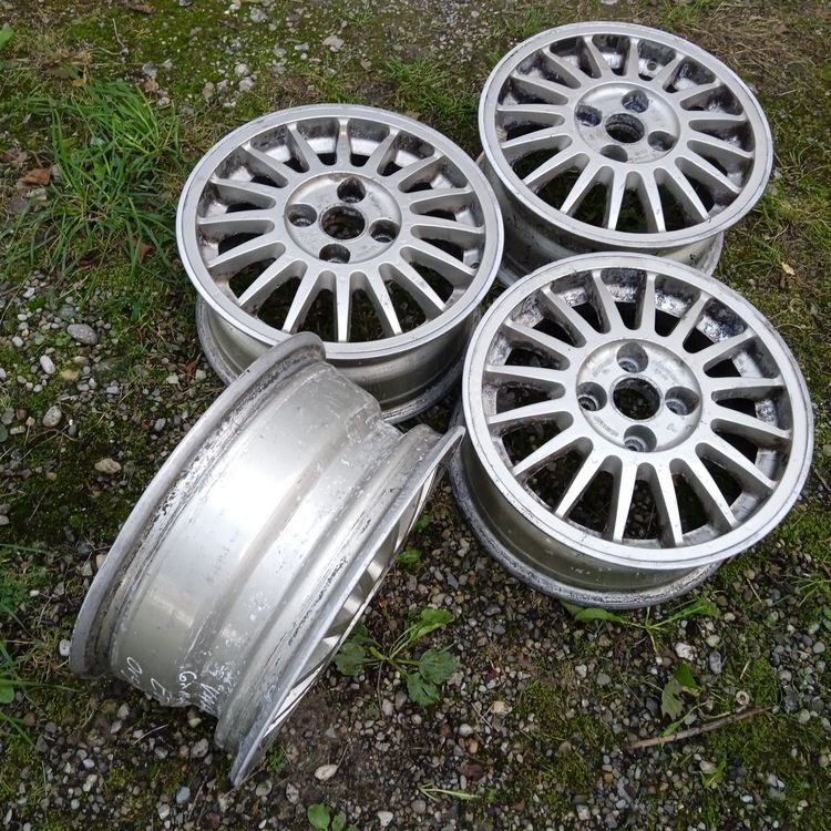 Audi VW Felgen 6x14 Oldtimer Leichtmetall Vintage Alt Rar Kaufen Auf