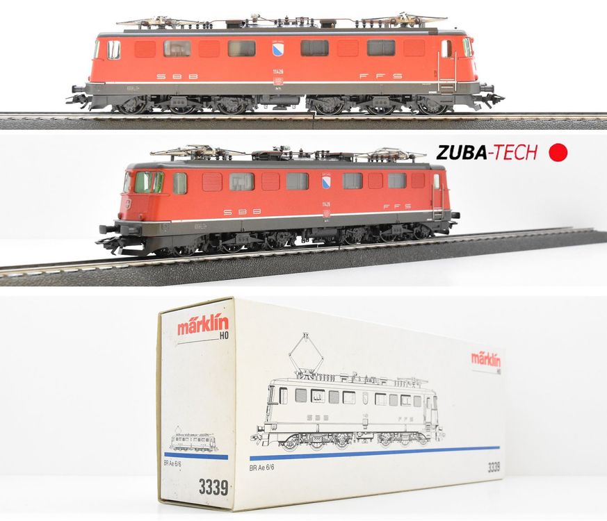 Märklin 3339 E Lok Ae 6 6 Stadt Zürich SBB H0 WS Analog OVP Kaufen