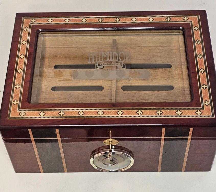 Humidor Supreme Mit Hygrometer Kaufen Auf Ricardo