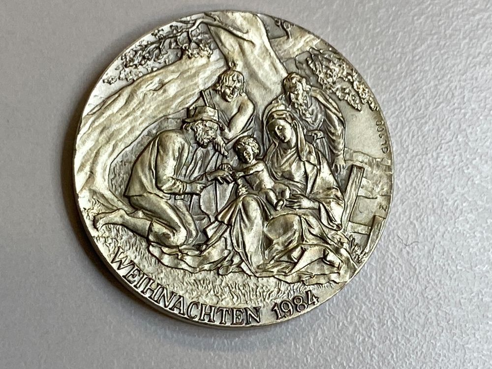 Medaille Silber G Weihnachten Kaufen Auf Ricardo