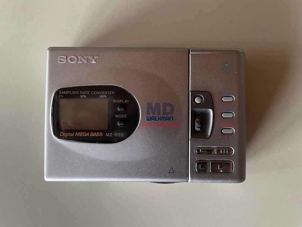 Sony MZ R35 MiniDisk Walkman Kaufen Auf Ricardo