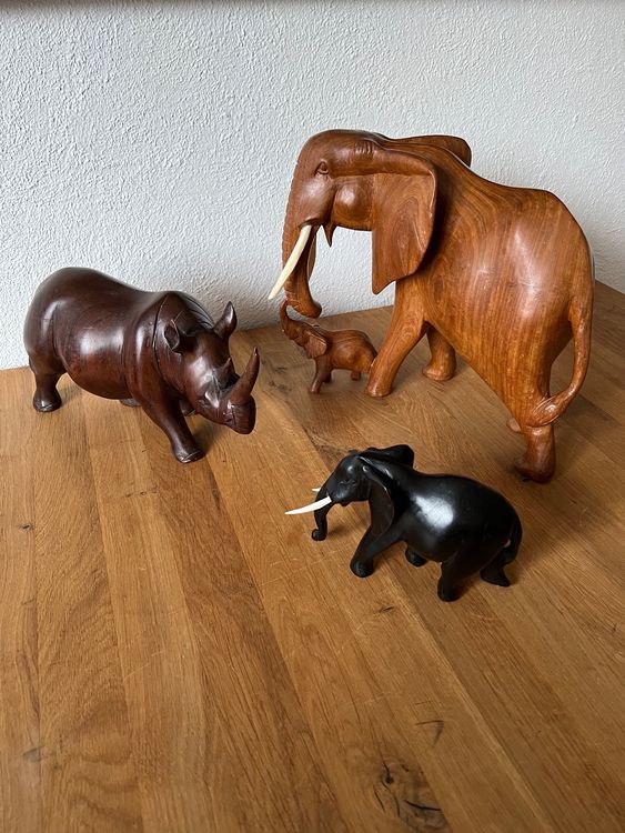 Panzernashorn Und Elefanten Figur Kaufen Auf Ricardo