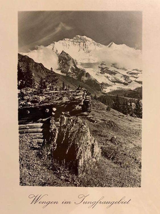 Alte Foto Wengen Im Jungfraugebiet Kaufen Auf Ricardo