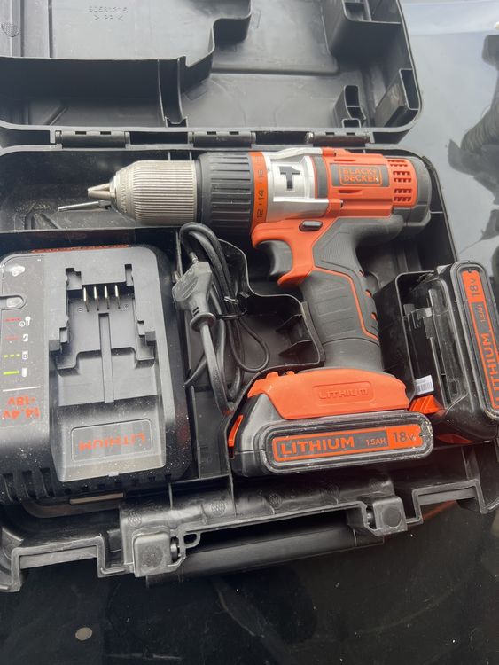 Black Decker Akkuschrauber V Lithium Funktioniert Gut Kaufen Auf