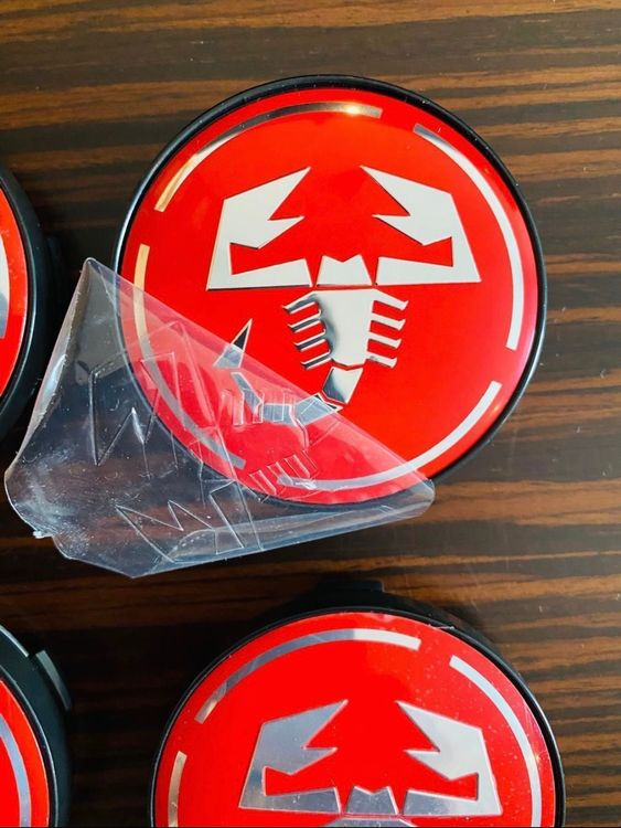 Fiat Abarth Mm Nabendeckel Nabenkappen Felgendeckel Neu Kaufen Auf