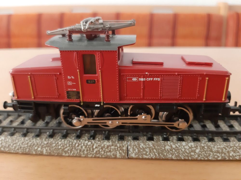 Märklin H0 WS SBB Ee 3 3 Rangierlok rot analog Kaufen auf Ricardo