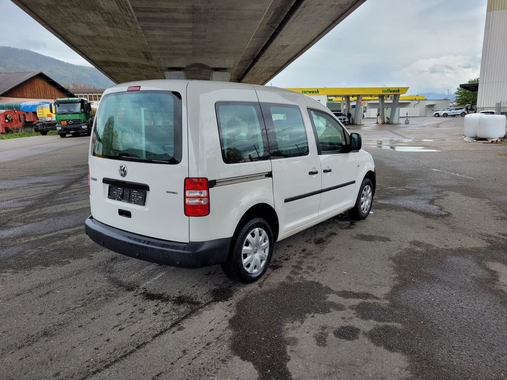 Vw Caddy Ecofuel Kasten Erdgas Benzin Mit Sortimo Kaufen Auf