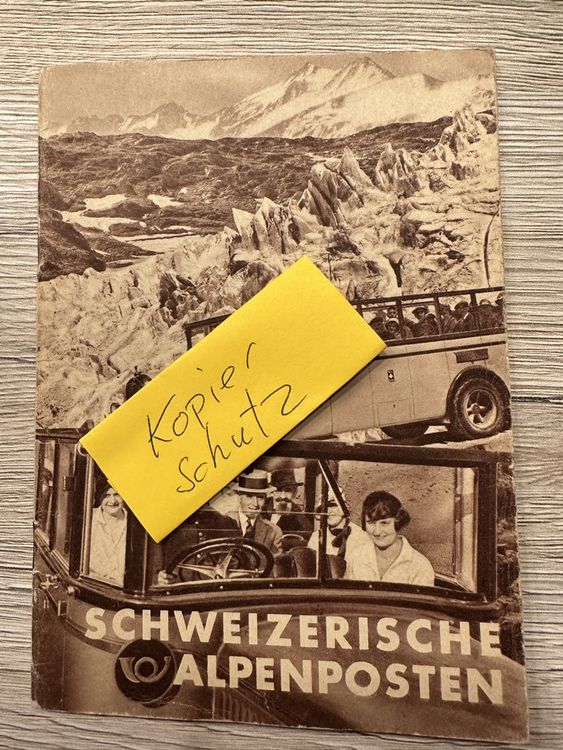 Heft Schweizerische Alpenposten Von Kaufen Auf Ricardo