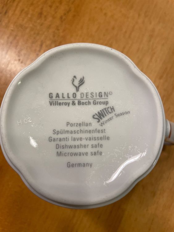 Gallo Design Switch Winter Season Von Villeroy Boch Kaufen Auf Ricardo