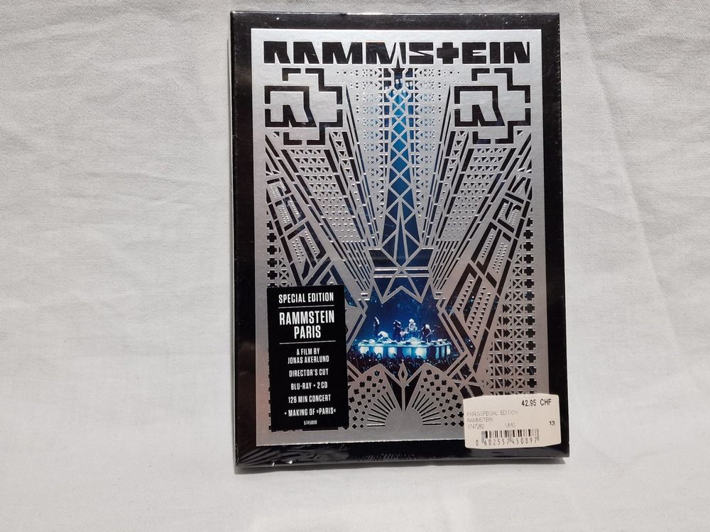 Rammstein Paris 2 CD Blu Ray Special Edition Kaufen Auf Ricardo