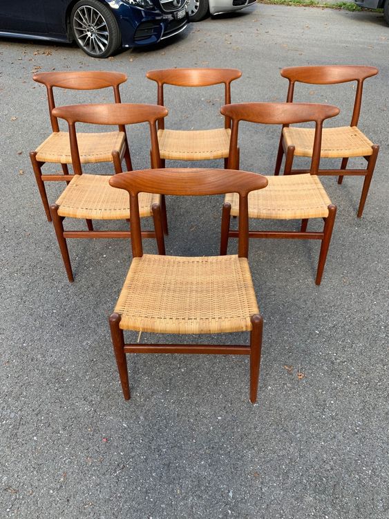 St Hle Design Von Hans J Wegner Modell W Kaufen Auf Ricardo