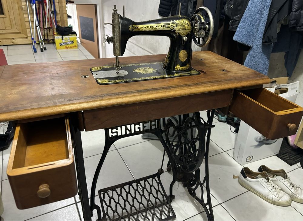 Machine à coudre ancienne Singer modèle 28 Kaufen auf Ricardo