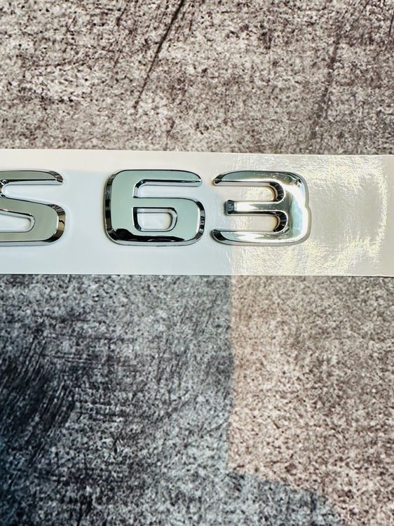 Mercedes AMG GLS53 Emblem Schriftzug Logo Aus ABS NEU Chrom Kaufen