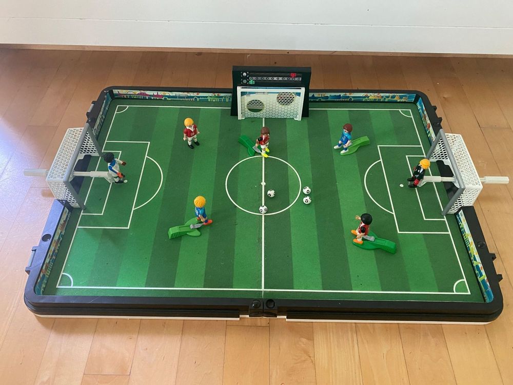 Playmobil Grosse Fussballarena Zum Mitnehmen Kaufen Auf Ricardo