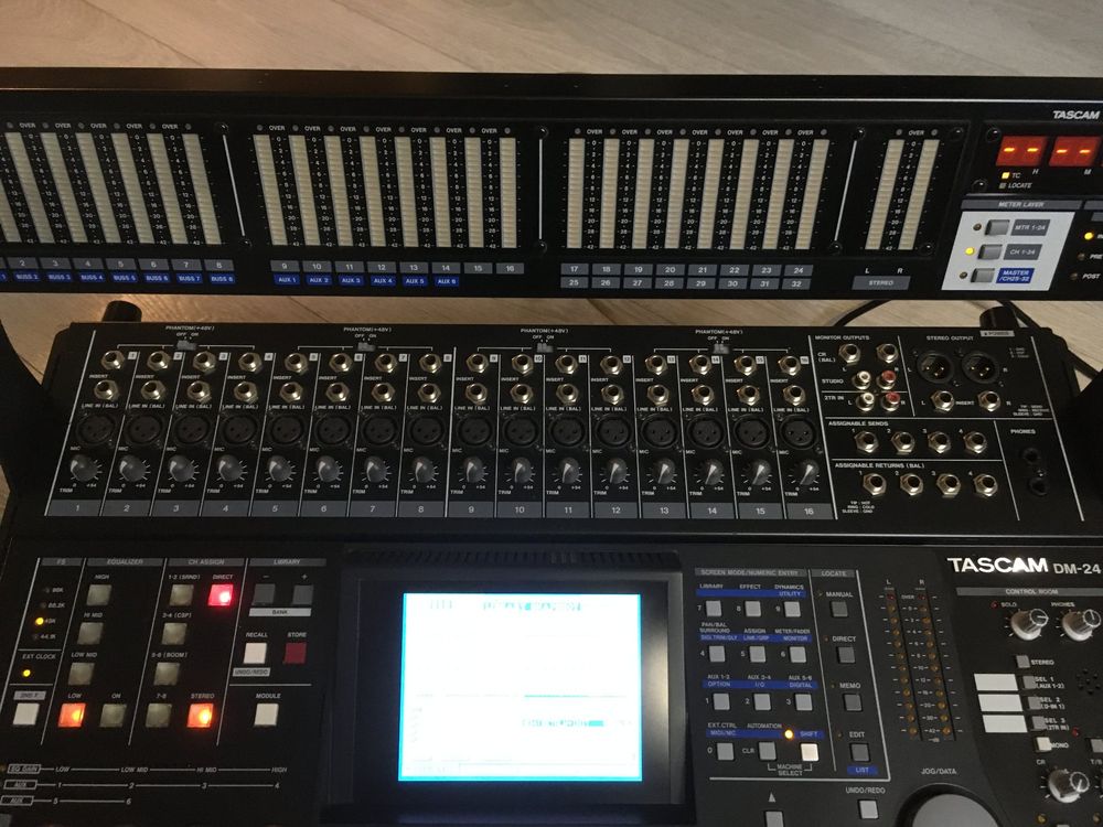 Tascam DM 24 Mit Meterbridge MU 24 Kaufen Auf Ricardo