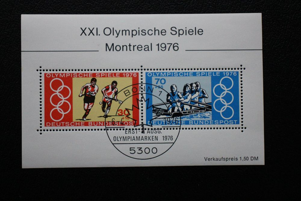 Xxi Olympische Spiele Montreal Deutsche Bundespost Kaufen Auf