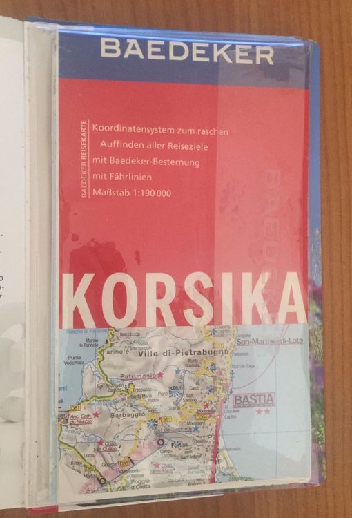 Reisef Hrer Baedeker Korsika Mit Karte Kaufen Auf Ricardo