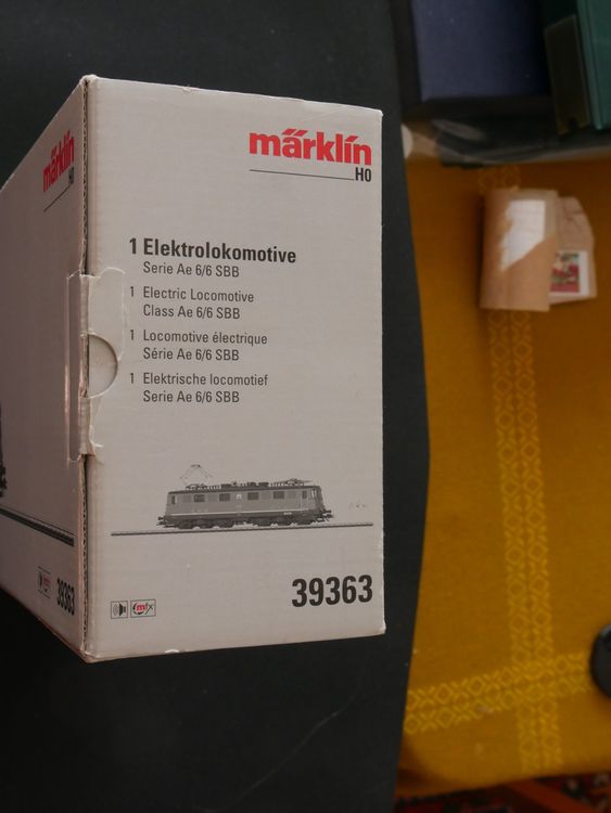 Märklin 39363 SBB E Lok Ae 6 6 Olten Mfx Sound Limitiert Kaufen auf