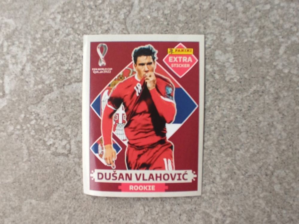 Panini Wm Extra Sticker Dusan Vlahovic Kaufen Auf Ricardo