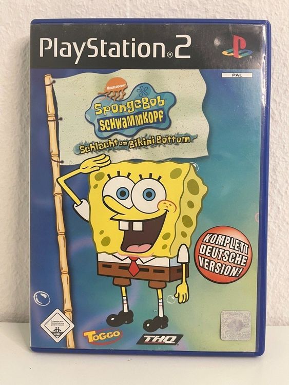 Spongebob Schwammkopf Schlacht Um Bikini Bottom PS2 Kaufen Auf Ricardo