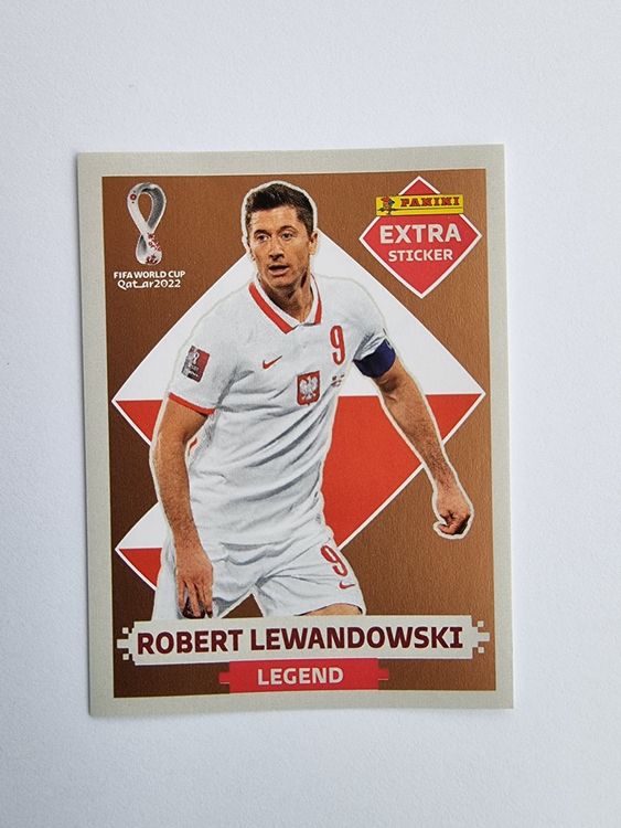 Panini Wk Extra Sticker Robert Lewandowski Bronze Kaufen Auf Ricardo