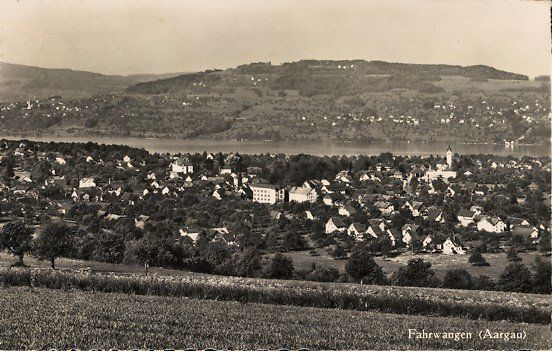 Fahrwangen AG Flugaufnahme Nr 1045 1950 Kaufen Auf Ricardo