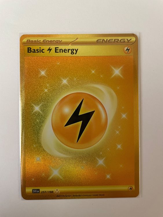 Pokémon Scarlet Violet Basic Energy Gold Kaufen auf Ricardo