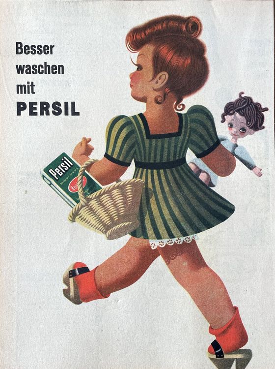 Persil Gerahmte Werbung Publicité encadrée 1940 Kaufen auf Ricardo