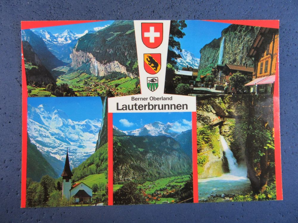 Ak Beo Lauterbrunnen Mit Gemeindewappen Kaufen Auf Ricardo