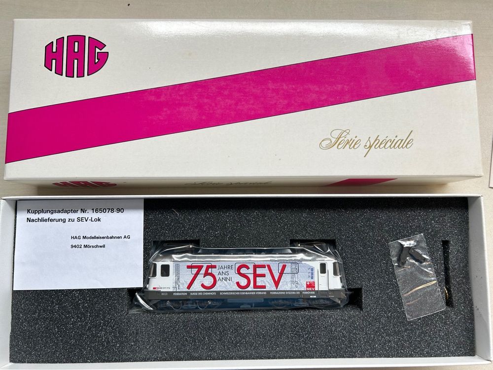 HAG 088 E Lok Re 4 4 II 11238 SBB 75 Jahre SEV H0 Kaufen Auf Ricardo