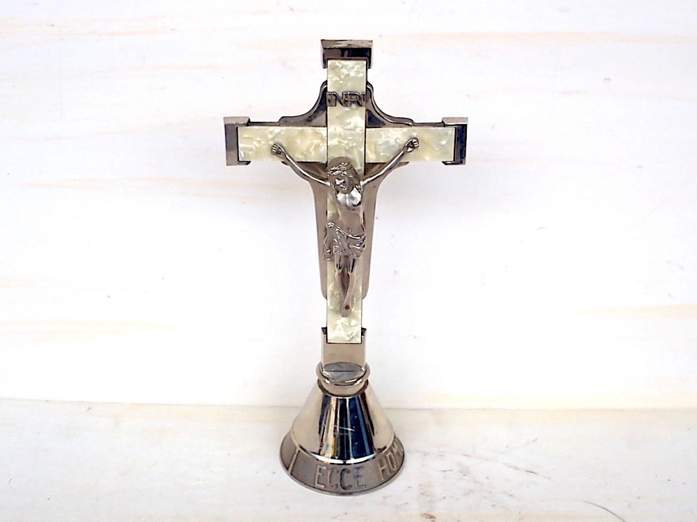 Kruzifix Metall Jesus Kreuz Ecce Homo Vintage Religion Kaufen Auf Ricardo