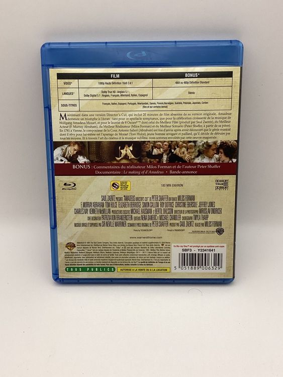 Blu Ray Amadeus Director S Cut Kaufen Auf Ricardo